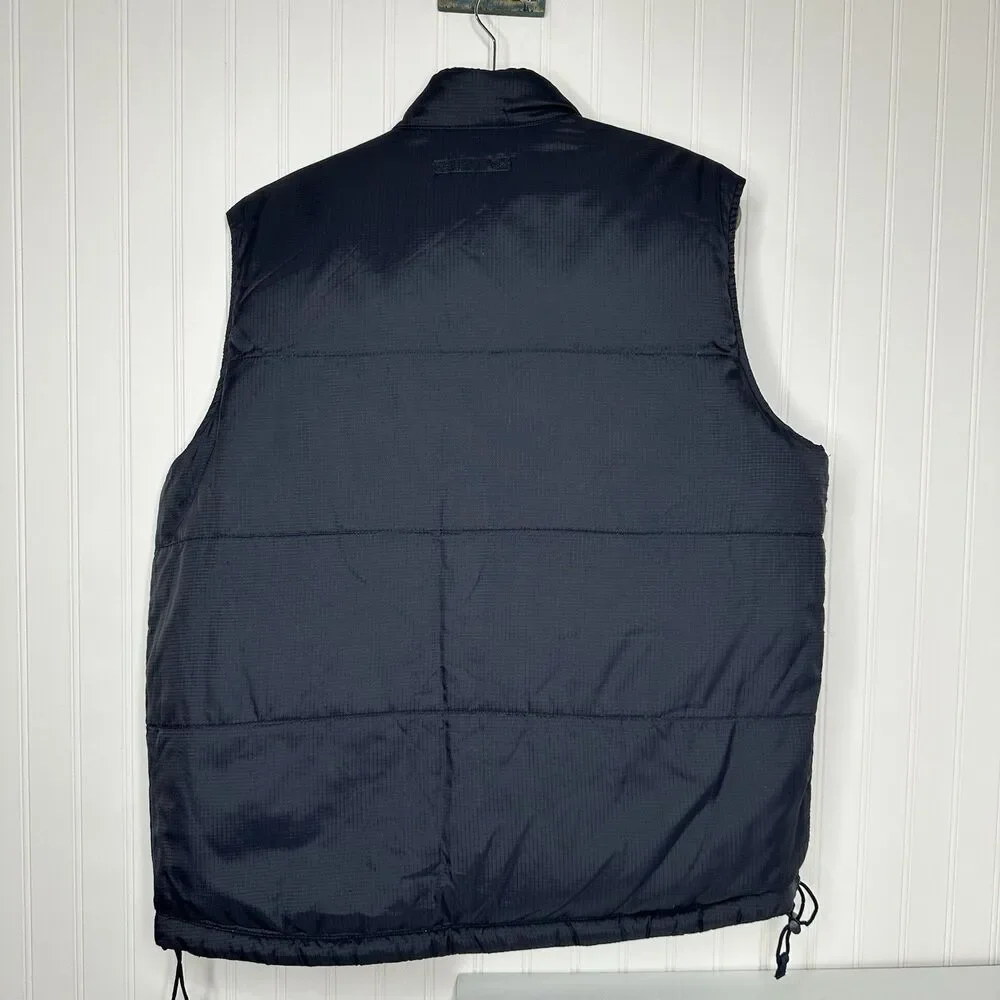 Y2K‎ Vintage Abercrombie & Fitch Duck Down Puffer Vest Reversible Size M READ